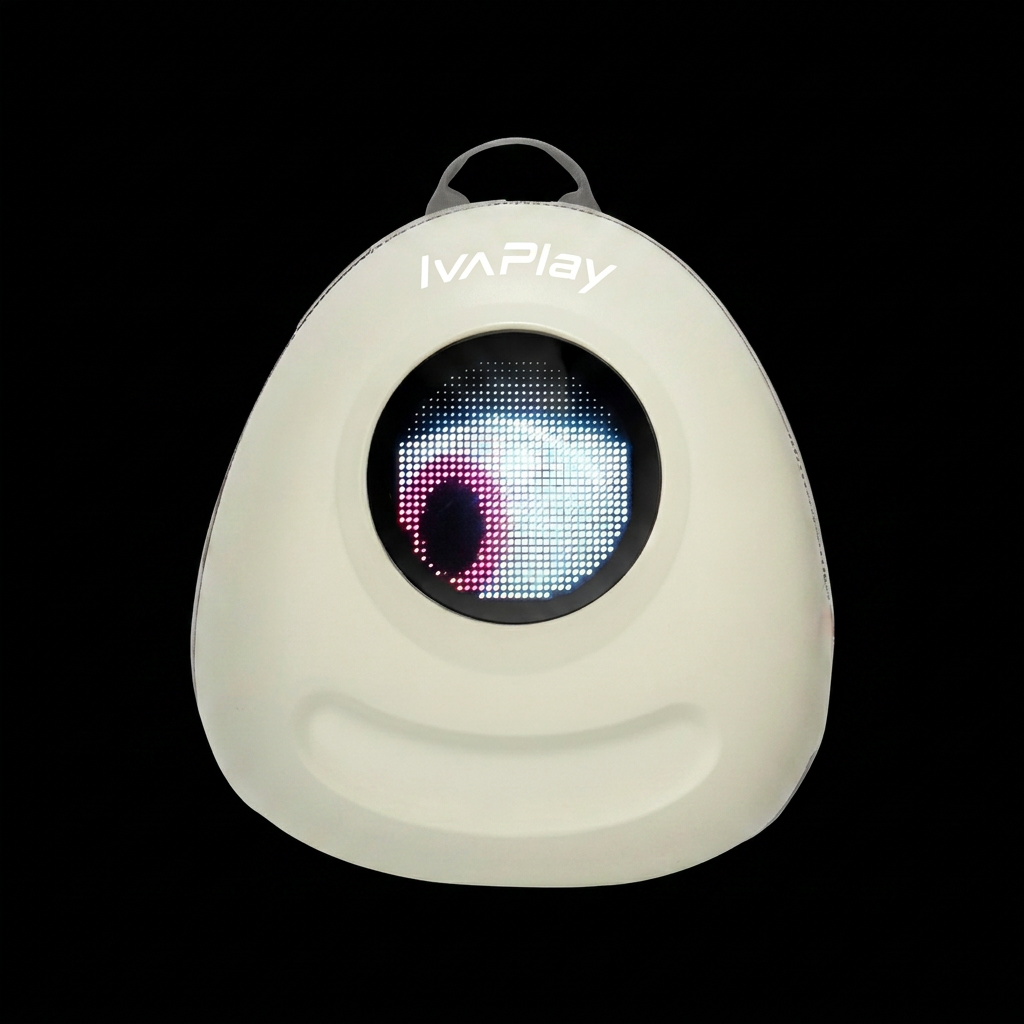 Glow Buddy Kids LED Bagpack White